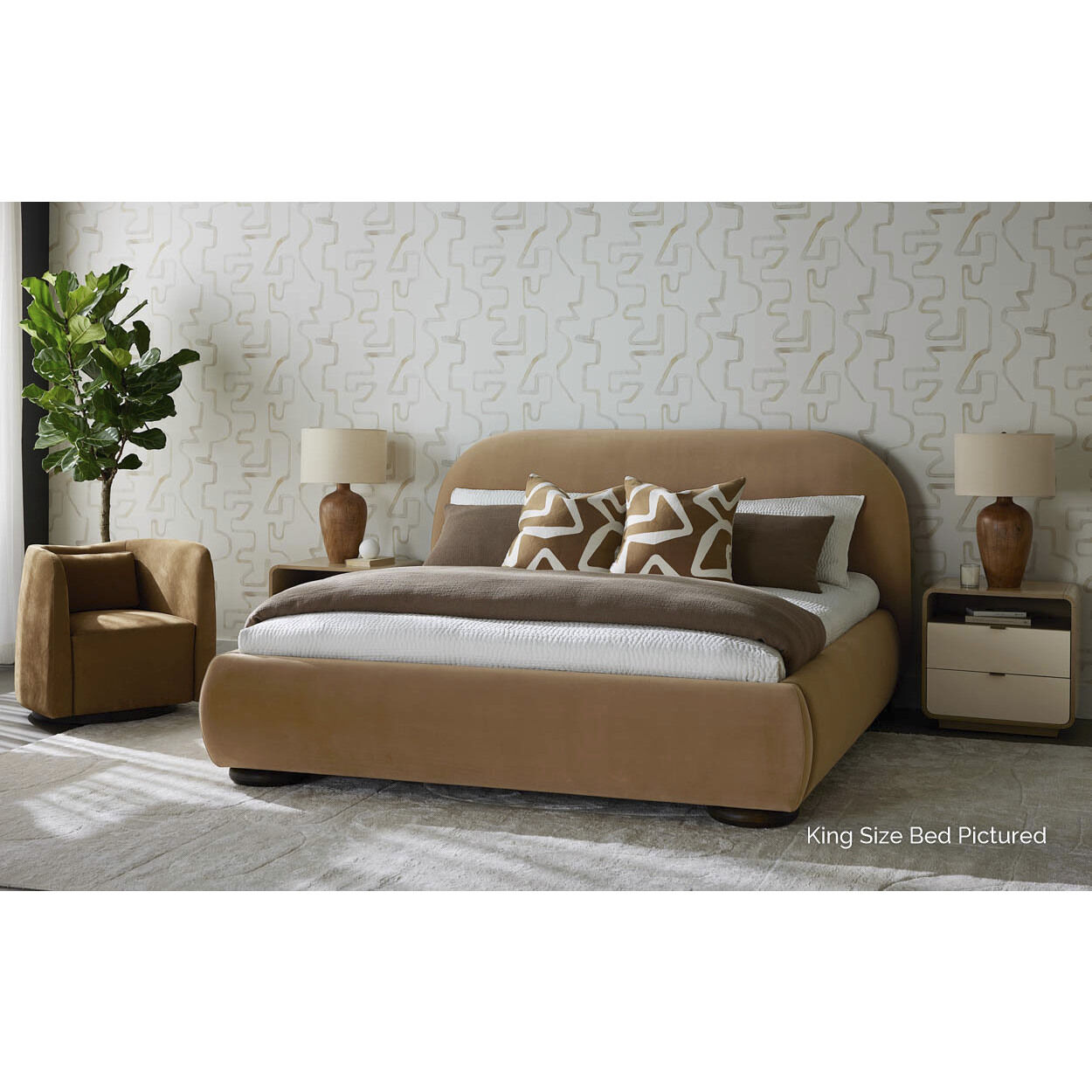 Marin Kona Camel Bed, Queen